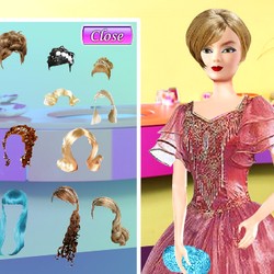 barbie hair styles game
